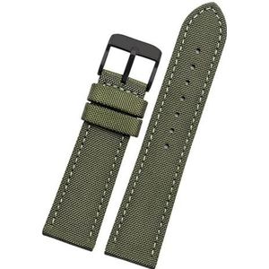 InOmak Nylon Horlogeband Riem 20/22/23mm Nato Horlogebanden, 22mm, Nylon