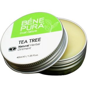 BenePura Tea Tree Zalf, Natuurlijke Zalf tegen Jeuk, Huiduitslag en Muggenbeten, 40 ml