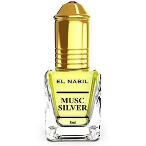 El Nabil Musc Silver 5 ml parfum olie unisex parfum geur