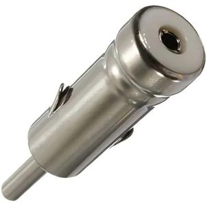 Audio- & videoantennes voor auto Autoradio Antenne Adapter Coax Interface DIN Jack Vrouwelijk Naar ISO Plug Mannelijk Haakse Connector Autoradio Antenne(A2)