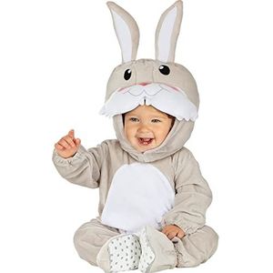 Funidelia | Konijn Kostuum voor baby Dieren - Kostuum voor baby Accessoire verkleedkleding en rekwisieten voor Halloween, carnaval & feesten - Maat 0-6 maanden - Roze