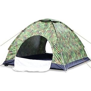 Tent voor Camping Camouflage Regendicht Wandelen Ping Tent Waterdicht Anti-Uv Oxford Doek Automatische Snelopening Buitentent Wandeltent Campingtent (Size : 200x200x130cm)