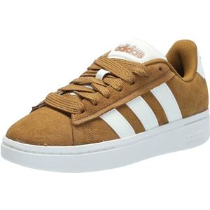 adidas Men's Grand Court Alpha 00s Sneaker, Bronze Strata/Off White/Off White, 9