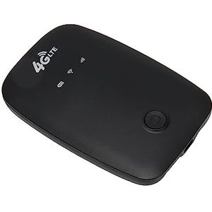 4G LTE mobiele wifi-hotspot, ontgrendelde draagbare wifi-router, kleine 150 Mbps LED-indicator, 2100 mAh, batterijstabiel met simkaartsleuf voor reizen (Europa