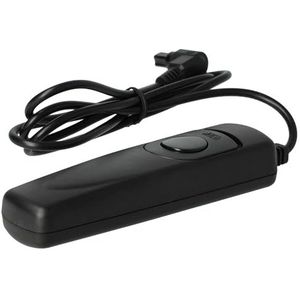 vhbw Afstandsbediening kabel compatibel met Canon EOS 5D, 50D, 40D, 20D, 3, 30D, 1V camera, 1 m, 2-traps activeringsfunctie