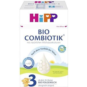 HiPP Biologische melkvoeding 3 BIO Combiotisch, 4-pack (4 x 600g)