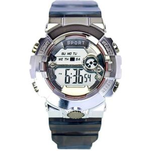 BOSREROY Trendy Sport Horloge - Analoge Band Tieners Klassieke Horloge Band Eenvoudige Decoratieve Plastic Tijd Horloge, Zwart90, One Size