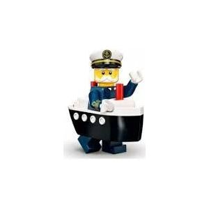 FCP Lego 71034 Minifigures Serie 23, tas set in gelimiteerde editie 2022, collectie met 1 van 12 Kies je karakter (kapitein TRAGHETTO)