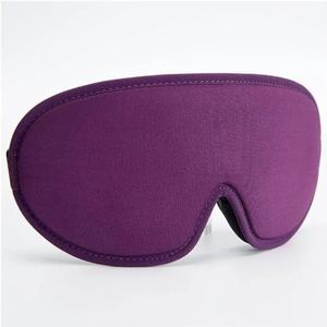 3D Memory Foam Zijde Slaapmasker Zacht Slapend Masker Oogpatches Comfort Premium Gezichtsmasker Oogmasker Oogschaduw Nacht Ademend Veelkleurig (Dubbele Bank 2)