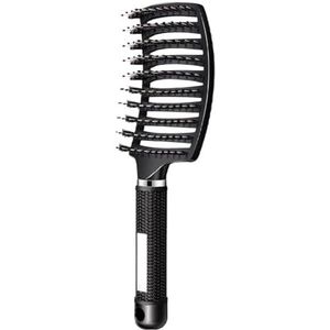 Xiaohui887 Miracle Supergladde kam voor nat of droog haar, gladde kam, sneldrogende styling-massageborstel, geschikt voor mannen, vrouwen en kinderen