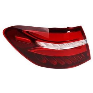 Achterlicht LED-achterlichtwaarschuwingslamp Voor Mercedes Voor Benz W253 GLC-Klasse GLC200L GLC260L GLC300L 2016-2019 LED Achterlichten(Left Outside)