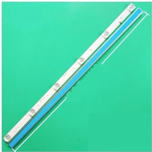 2 STUKS 6LED(6V) 510MM LED Full Array Bar for TI3211DLEDDS LED Achtergrondverlichting Strip CC02320D510V06 32E20 Matrix Kit LED Lamp Lens CC02320D510V09 Band
