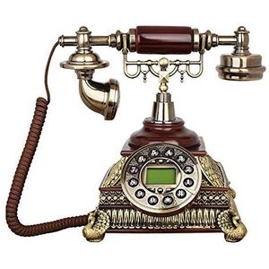 Rotary Dial Telefoons Europese Klassieke Telefoon Retro Vintage Pauw Telefoon Vaste Telefoon Knop Dial Telefoon