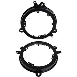 Metra 82-8148 6 inch naar 6-3/4"" luidsprekeradapter voor geselecteerde Toyota/Lexus/Scion 1998-Up voertuigen, zwart