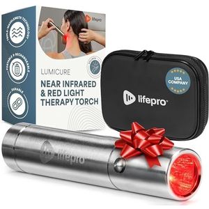 LifePro Infraroodtherapie en rood licht om pijn in gewrichten van lichaam en spieren te verlichten, draagbaar apparaat voor rood lichttherapie, nabije lichttherapie