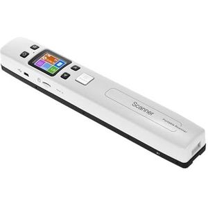 Draagbare documentscanner, Draagbare handheld documentscanner, 1050 DPI Hoge snelheid A4-formaat JPG/PDF-formaat for zakelijke ontvangsten Boeken voor desktop/laptop, reisvriendelijke scanner(WIFI S