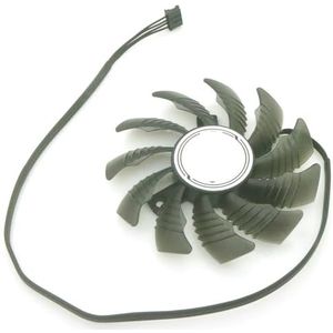 PLD08010S12HH DC12V 0.35A 76mm ventilator voor Gigabyte RTX3050 RTX3060 RTX3060ti voor GAMING LHR 12GB VISION grafische kaart koelventilator(PLD08010S12HH-1PCS_NO RGB)