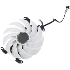 102MM GFY10015H12SPA 4Pin/6Pin Videokaartventilator voor Galax voor GeForce RTX 3060 Ti 3070 3070Ti EX Witte Grafische Kaartkoelventilator(4Pin)