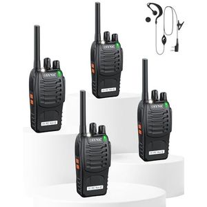 eSynic - Walkie Talkies - Lange Afstand - 2 Manier Radio - 16CH - Ondersteunt VOX Functie
