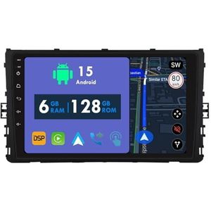 RoverOne Autoradio GPS voor Volkswagen Polo MQB Jetta MK7 2020 2021 2022 Carplay Android Auto Stereo Hoofdeenheid Bluetooth WiFi Radio Speler Sat Navigatie