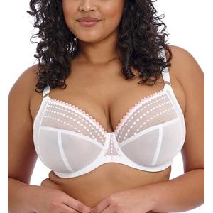 Elomi 8900 Matilda Beugel Plunge Non Padded Side Support Bra, Wit, 100G