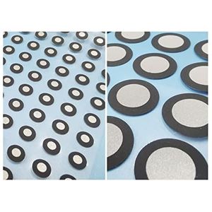 3D-scanner Scanner reflecterend punt 3D driedimensionale scannermarkering diagonale sticker richtpunt doelbal fotografie meting coderingspunt Binnenmarkeringspunt Meetpunt Marker(Inner6out10(1000))