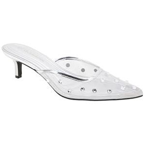 BCBGeneration Dixy Mule voor dames, Zilver, 40.5 EU