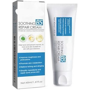 B5 Moisturizing Repair Cream - Hydrateert, Herstelt De Barrière, Vermindert Ruwheid, Geschikt For De Gevoelige En Acnegevoelige Huid(1PCs)