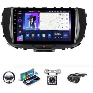Android 13 Multimedia Stereo Video Speler Voor KIA Soul 2019-2020 Ondersteunt Car-play Android Auto/Bluetooth/FM AM RDS DAB+ Radio/Stuurbediening(NF-1 4Core 1+32G)
