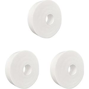 3 Set van Waterdichte Voet Hiel Tape Anti Blister Anti Wrijving Hiel Protector 5M Wit, 2.5 x 5m