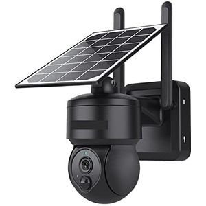 Buitencamera, Zonne -beveiligingscamera Outdoor Mini 4G/wifi Solar Camera Ingebouwde batterij Pack Motion Tracking Detectie Waterdichte videobewaking CCTV-camera High-Definition Live Video, geschikt v