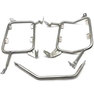 bagagedrager Motorfiets Achter Bagage Topkoffer Rek Beugel Ondersteuning Standaard Voor F850GS Voor F750GS LC Voor Adventure 2018-2023 Motorfiets bagagedrager(Silver Rack)