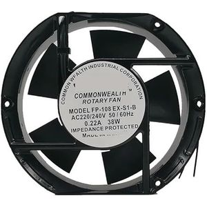 Ventilator 17251 AC220V elliptische dubbele kogel FP-108EX-S1-B axiale koelventilator 380