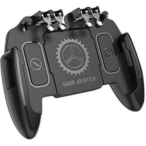 Mobiele gamecontroller | Mobiele gamepad met zes vingers,Flexibele bediening Grip Compatibel meeste mobiele games Delr