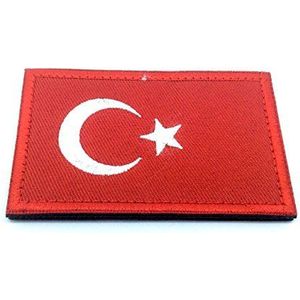 Turkije Turkse vlag geborduurd Airsoft Paintball Patch