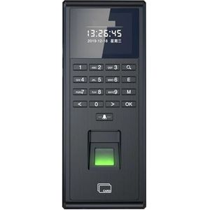Aanwezigheidsmachine voor medewerkers Vingerafdruk Tijdregistratie Machine RFID for Smart Door Access Control System Kit Standalone toetsenbord 1000 gebruikers voor kleine bedrijven en kantoren