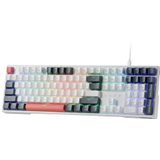 Redragon K668 - Gaming Toetsenbord - Mechanisch - 104 Toetsen - Hot-Swappable - RGB Verlichting