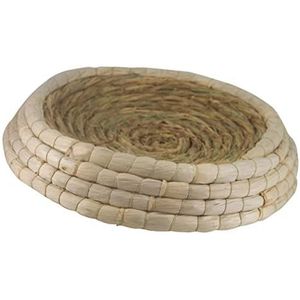 Kattenbed, Eenvoudig Draagbaar Huisdierbed, Ademend voor Balkon of Slaapkamer voor Katten (Diameter onderkant 28 cm/11 inch)