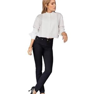 MAC Dream Skinny Jeansbroek voor dames, straight leg, zwart (Black D999), 40W x 32L