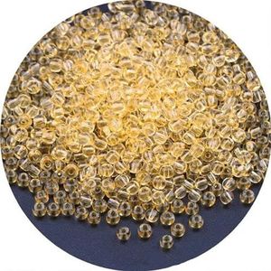 2/3/4 mm transparant glas rocailles kleurrijke ronde spacer kralen voor doe-het-zelf sieraden armband maken accessoires-goud 10-4 mm 5400 stuks