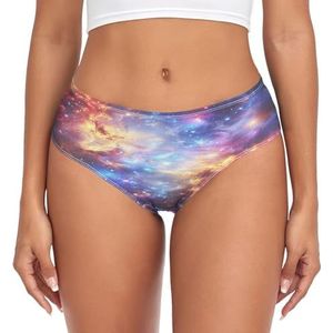 sawoinoa Universe sterrenstelsels kosmische ster onderbroek dames medium taille slip vrouwen comfortabel elastisch sexy ondergoed bikini broekje, Mode Pop, M