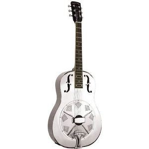 Gold Tone Paul Baard metalen body resonator gitaar