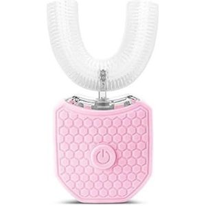 Automatische Elektrische Tandenborstel Voor Volwassenen, 360 Graden Elektrische Tandenborstel, Elektrische Reis-U-vormige Tandenborstel,C