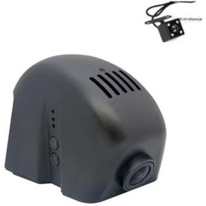 Auto Road Record WiFi DVR Dash Camera Compatibel met A6 A6L S6 RS6 C7 2011~2016(Black Front And Back)