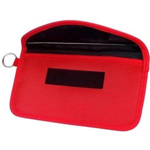 Sleutelbehuizing houder Signaal Blokkeren Tas Shielding Pouch Wallet Case Mobiele Telefoon Bescherming Van Privacy Auto Sleutel Voor Reizen Gegevensbeveiliging Sleutelbehuizing(B)