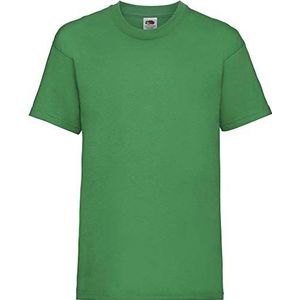 Fruit of the Loom, T-shirt, groen (Kelly Green), 5-6 Jaar