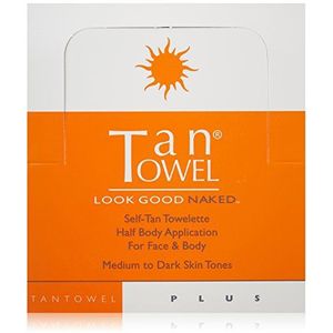 Tan Towel - Half Body Plus 50 Pack van Tan Towel [Beauty]
