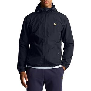 Lyle & Scott Casual jas voor heren, Zip Through Hooded Jacket in de maten XS -XXL. Een lichte jas met capuchon voor een comfortabele look bij elk weer, Z271 Dark Navy, XL