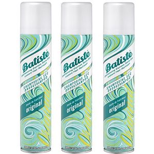 Batiste - Originele droogshampoo - zonder uitspoelen - 200 ml - 3 stuks