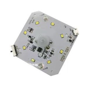 Intelligente Ronde Lamp Menselijk Lichaam Inductie Lamp Nachtkastje Slaapkamer Kast Trap Automatische Lichtbediening Magnetisch Opladen Mini Nachtlampje Zonder Schakelaar (Maat: Circuit Board